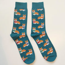 Load image into Gallery viewer, Majestic Corgi Socks