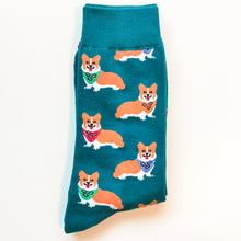Load image into Gallery viewer, Majestic Corgi Socks
