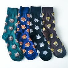 Load image into Gallery viewer, Bears, Leopards, Tigers and Wolves Socks