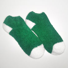 Load image into Gallery viewer, Fleece Christmas Trainer Socks