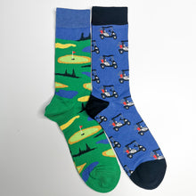Load image into Gallery viewer, Golf Green and Cart Socks