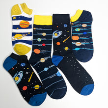 Load image into Gallery viewer, Space and Planets Socks
