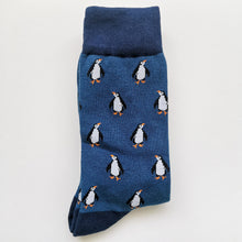 Load image into Gallery viewer, Penguin Socks | Cute Animal Unisex Socks | Soft Cotton, Happy Long and Short Socks
