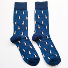 Load image into Gallery viewer, Penguin Socks | Cute Animal Unisex Socks | Soft Cotton, Happy Long and Short Socks