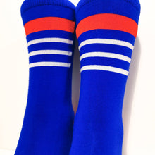 Load image into Gallery viewer, France 'Les Bleus '98' Socks | Retro Football, Casual Socks | World Cup 1998, Colourful, Soft Cotton