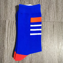 Load image into Gallery viewer, France 'Les Bleus '98' Socks | Retro Football, Casual Socks | World Cup 1998, Colourful, Soft Cotton