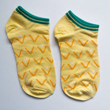 Load image into Gallery viewer, Fruity Trainer Socks | Watermelons, Strawberries, Pineapples, Cherries, Bananas, Avocado | Soft, Bright, Happy Cotton Socks
