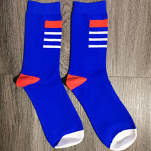 Load image into Gallery viewer, France 'Les Bleus '98' Socks | Retro Football, Casual Socks | World Cup 1998, Colourful, Soft Cotton