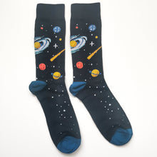 Load image into Gallery viewer, Space Socks | NASA, Saturn, Mars, Earth, Jupiter, Mercury, Venus, Neptune, Uranus | Geek, Nerd, Cool Socks