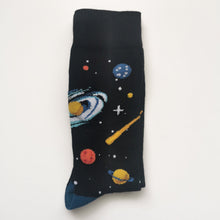 Load image into Gallery viewer, Space Socks | NASA, Saturn, Mars, Earth, Jupiter, Mercury, Venus, Neptune, Uranus | Geek, Nerd, Cool Socks