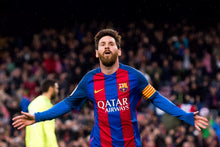 Load image into Gallery viewer, Barcelona Socks | Combed Cotton Socks | Casual Football, Messi, Maradona, Ronaldo, Ronaldinho