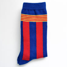 Load image into Gallery viewer, Barcelona Socks | Combed Cotton Socks | Casual Football, Messi, Maradona, Ronaldo, Ronaldinho