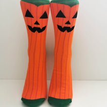 Load image into Gallery viewer, Halloween Socks | Frankenstein, Mummy, Pumpkin, Spooky | Soft Scary Cotton Socks