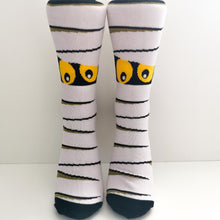 Load image into Gallery viewer, Halloween Socks | Frankenstein, Mummy, Pumpkin, Spooky | Soft Scary Cotton Socks