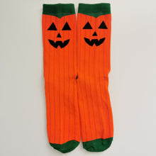 Load image into Gallery viewer, Halloween Socks | Frankenstein, Mummy, Pumpkin, Spooky | Soft Scary Cotton Socks