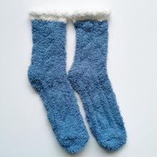 Load image into Gallery viewer, Fleece Winter House Socks | Soft Christmas Socks | Colourful, Warm, Gift
