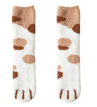 Load image into Gallery viewer, Winter Cat Socks | Warm Fleece, Cats, Cat Lovers | Kittens, Tabby Cat, Ginger Cat, Black Cat, Calico Cat
