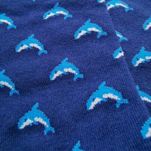 Load image into Gallery viewer, Dolphin Socks | Animals, Cute Designs, Ocean Life Socks | Soft, Colourful, Fun, Happy Unisex Socks
