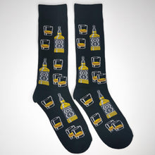 Load image into Gallery viewer, Beer, Spirits and Tequila Socks | Whiskey, Rum, Sherry, Jack Daniels, Kraken | Alcohol Gift for Him, Father's Day