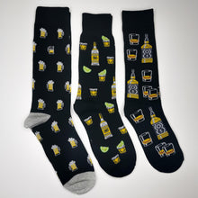 Load image into Gallery viewer, Beer, Spirits and Tequila Socks | Whiskey, Rum, Sherry, Jack Daniels, Kraken | Alcohol Gift for Him, Father's Day