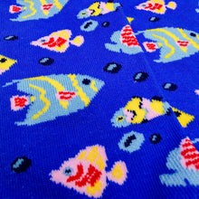 Load image into Gallery viewer, Tropical Fish Socks | Animals, Sea Life, Ocean Life Socks | Soft, Colourful, Fun, Happy Unisex Socks