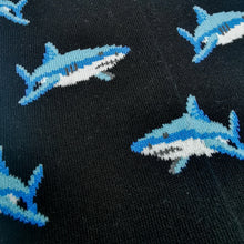 Load image into Gallery viewer, Shark Socks | Animals, Sea Life, Ocean Life, Jaws | Soft, Colourful, Fun, Happy Unisex Socks
