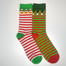 Load image into Gallery viewer, Elf Socks | Christmas Socks | Fun, Festive, Holiday Footwear
