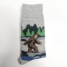 Load image into Gallery viewer, Big Foot Socks | Sasquatch, Yeti, Mythological Creature Socks | Fun, Happy Socks