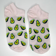 Load image into Gallery viewer, Fruity Trainer Socks | Watermelons, Strawberries, Pineapples, Cherries, Bananas, Avocado | Soft, Bright, Happy Cotton Socks
