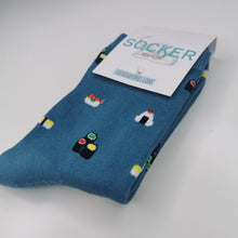 Load image into Gallery viewer, Tasty Food Socks | Sushi, Donuts, Cookies, Ice Cream, Coffee | Colourful, Soft, Bright and Happy Socks