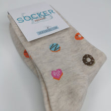 Load image into Gallery viewer, Tasty Food Socks | Sushi, Donuts, Cookies, Ice Cream, Coffee | Colourful, Soft, Bright and Happy Socks