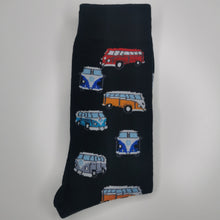 Load image into Gallery viewer, VW Classic Van Socks | Volkswagen Cars, Vans | Colourful, Happy, Soft, Unisex Socks