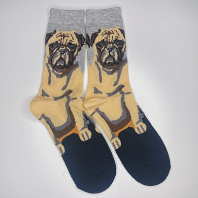 Pug Socks | Dogs, Pugs, Dog Lovers, Cute Dogs | Adorable Unisex Soft Cotton Socks