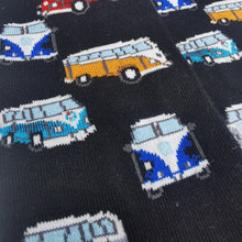 Load image into Gallery viewer, VW Classic Van Socks | Volkswagen Cars, Vans | Colourful, Happy, Soft, Unisex Socks