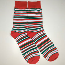 Load image into Gallery viewer, Candy Cane Christmas Unisex Socks | Adult UK Size 7-12 | Festive Season Gift