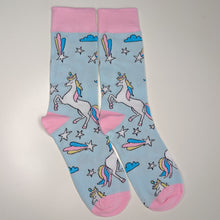Load image into Gallery viewer, Unicorn Unisex Socks | Adult UK Size 5-9 | Soft Cotton, Bright Socks