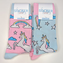 Load image into Gallery viewer, Unicorn Unisex Socks | Adult UK Size 5-9 | Soft Cotton, Bright Socks