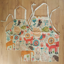 Load image into Gallery viewer, Child and Adult Woodland Aprons
