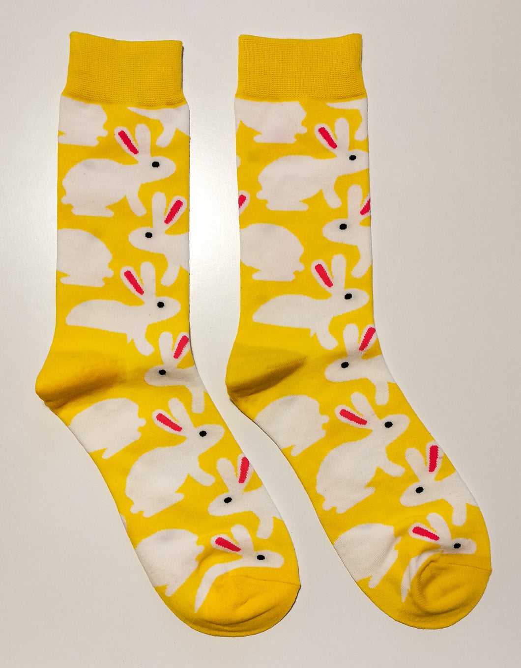 Bright Bunny Socks | Rabbits, Bunnies, Adorable Cotton Socks | Happy, Soft, Fun