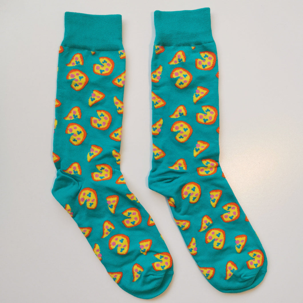 Pizza Socks | Fun, Bright, Happy Socks | Unisex Cotton