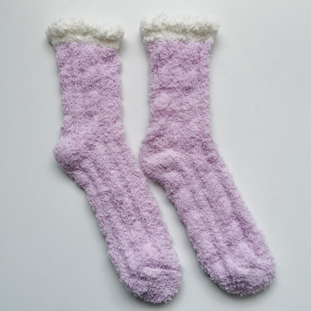 Fleece Winter House Socks | Soft Christmas Socks | Colourful, Warm, Gift