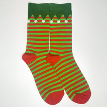 Load image into Gallery viewer, Elf Socks | Christmas Socks | Fun, Festive, Holiday Footwear
