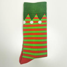Load image into Gallery viewer, Elf Socks | Christmas Socks | Fun, Festive, Holiday Footwear
