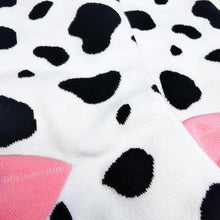 Load image into Gallery viewer, Cow Spots Socks | Cute Animal, Bright Socks | Warm Soft Cotton
