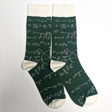 Load image into Gallery viewer, Maths Socks | Maths, Algebra, Shapes, Teacher Gift, Einstein | Soft Dress Socks
