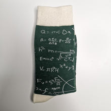 Load image into Gallery viewer, Maths Socks | Maths, Algebra, Shapes, Teacher Gift, Einstein | Soft Dress Socks
