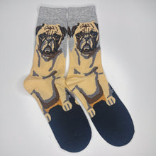 Load image into Gallery viewer, Pug Socks | Dogs, Pugs, Dog Lovers, Cute Dogs | Adorable Unisex Soft Cotton Socks
