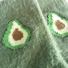 Load image into Gallery viewer, Kiwi and Avocado Socks | Warm House Socks | Fruity | Soft, Colourful Happy, Cosy Socks
