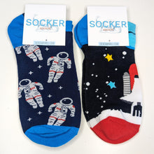 Load image into Gallery viewer, Space Unisex Trainer Socks | Adult UK Size 5-9 | NASA, Rockets, Planets
