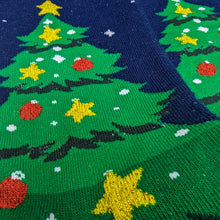 Load image into Gallery viewer, Glittery Christmas Tree Unisex Socks | Adult UK Size 7-11 | Festive Season Unisex Socks
